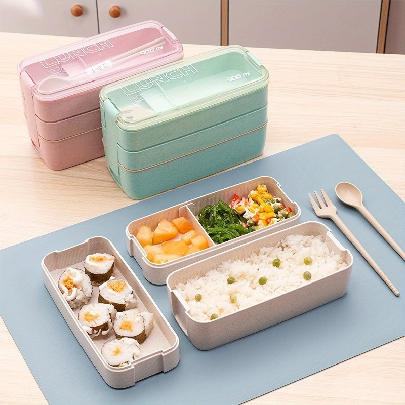 휴대용 도시락 상자, 3 층 도시락 상자, 식품 보관  - Food Storage 30 Years 리뷰 및 가격