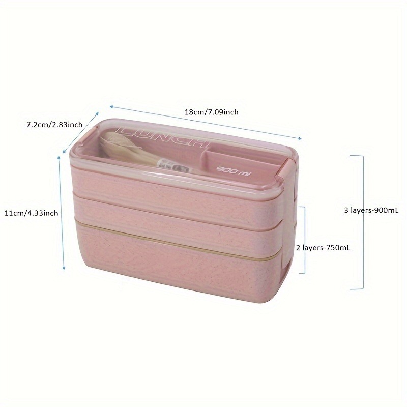 휴대용 도시락 상자, 3 층 도시락 상자, 식품 보관  - Food Storage 30 Years 리뷰 및 가격