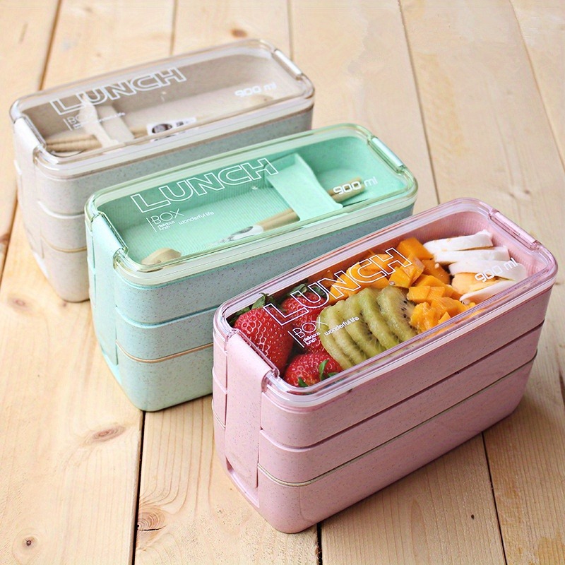 휴대용 도시락 상자, 3 층 도시락 상자, 식품 보관  - Food Storage 30 Years 리뷰 및 가격